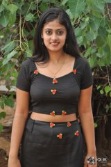 Actress Megha Sri at Kaaki Movie Press Meet